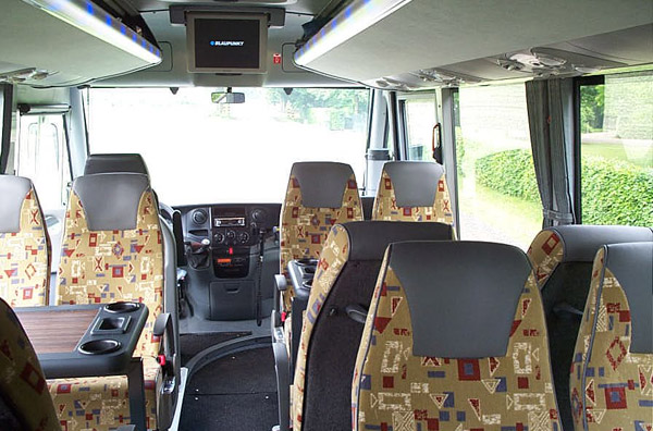 small businessbus interieur