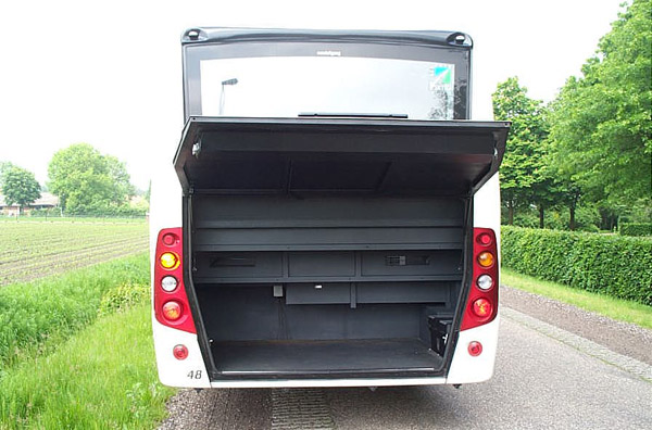 smaal businessbus laadruimte
